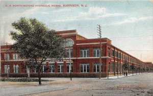 Worthingtons Hydraulic Works Harrison New Jersey 1910c postcard