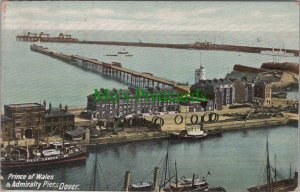 Kent Postcard - Dover, Prince of Wales & Admiralty Piers  RS35840