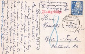 Germany 1949 Wernigerode Schloss Castle vintage postcard