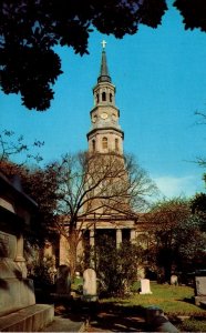 South Carolina Charleston St Phillip's Church and Grave Of John C Calhoun