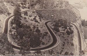 Oregon Oregon Coast Highway Rowena Loops Real Photo