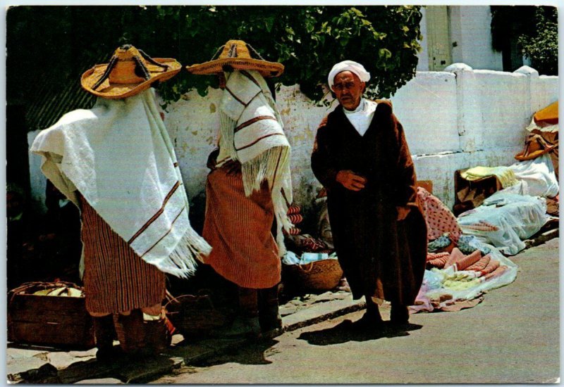 Postcard - Country Women - Tangier, Morocco