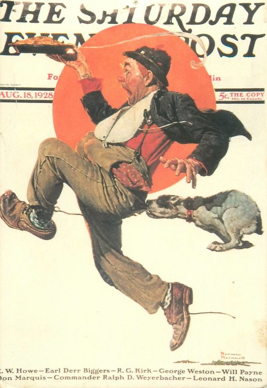 norman rockwell parody