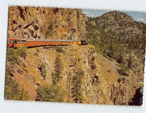 Postcard Narrow Gauge Train, Southwestern Colorado