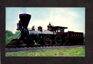 MD William Mason Railroad Train Locomotive Baltimore Tauton Maryland Postcard