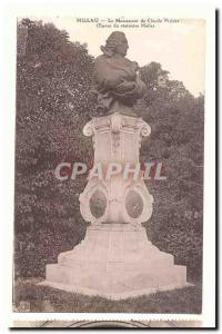 Millau Old Postcard Monument Claude Peyrot Work of statuary Mallet
