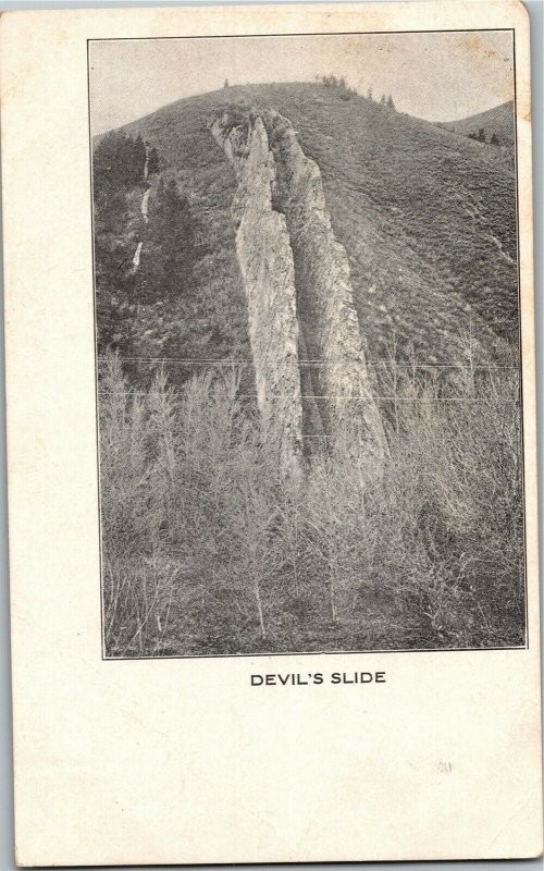 The Devil's Slide Vintage Postcard A34