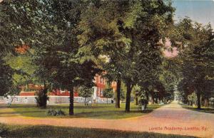 Loretto Kentucky Academy Street View Antique Postcard K80921