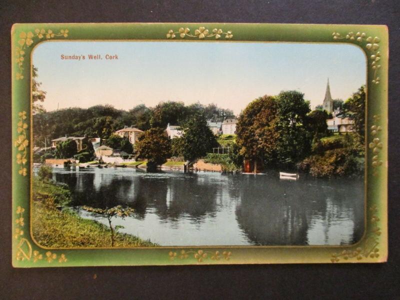 Mint Ireland Cork County Sunday's Well Valentine Series Real Picture Postcard 