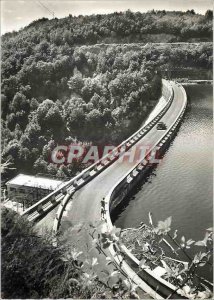 Postcard Modern Env Ste Genevieve on Argence Aveyron The High Dam Sarrans