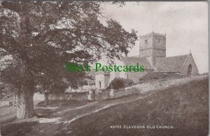 Somerset Postcard - Clevedon Old Church - Used not postally - DC1324