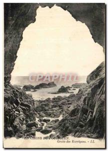 Old Postcard From Around the Goblins Cave Pouliguen