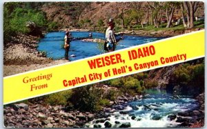 M-94521 Capital City of Hell's Canyon Country Greetings from Weiser Idaho