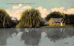 Lake Starker Crapo Park Burlington, Iowa  