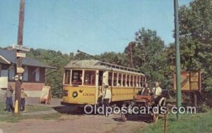Streetcar 1910, Branford Trolley MuseumEast Haven, Conn, USA