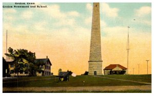 Connecticut  Groton Monument and School