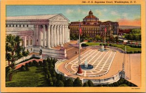 Postcard Washington DC - US Supreme Court