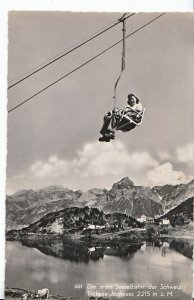 Switzerland Postcard - Die Erste Sesselbahn der Schweiz - Trubsee-Jochpass  9918
