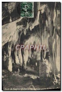 Old Postcard Cave Caves Road candle has Djidjelli wonderful cave Dar El Oued