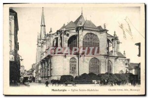 Old Postcard Montargis Eglise Sainte Madeleine