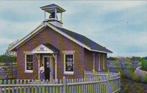 Replica of One Room Country School House Pioneer Park Aurora Illinois