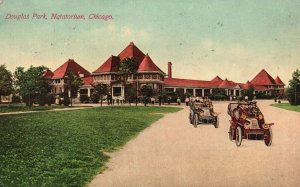 Vintage Postcard 1910 View of The Douglas Park Natatorium Chicago Illinois ILL