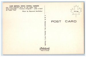 c1950's View Of Cape Brenton Nova Scotia Canada Unposted Vintage Postcard
