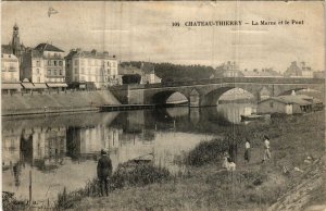 CPA CHATEAU-THIERRY La Marne et le Pont (665590)