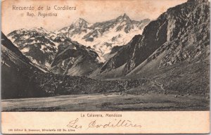 Argentina Recuerdo de la Cordillera Vintage Postcard 05.25