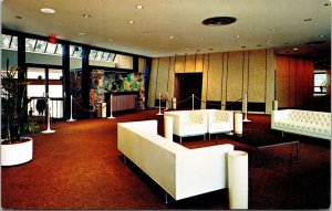 Cook Nuclear Center Brideman Michigan MI Lobby Postcard VTG UNP Vintage Unused  