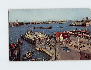 Postcard View at the Y., Amsterdam, Netherlands