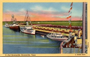 Texas Brownsville Ships At The Port Curteich