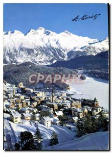 Modern Postcard St Moritz
