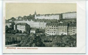 Annaberg Buchholz Panorama Saxony Germany 1905c postcard
