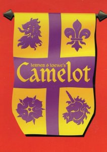 Lerner & Loewe's Camelot Walnut Street Theatre New York Postcard