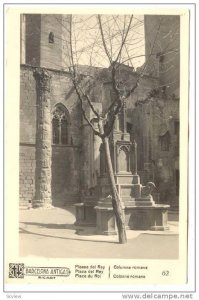 RP, Plaza Del Rey, Columna Romana, Barcelona (Catalonia), Spain, 1920-1940s