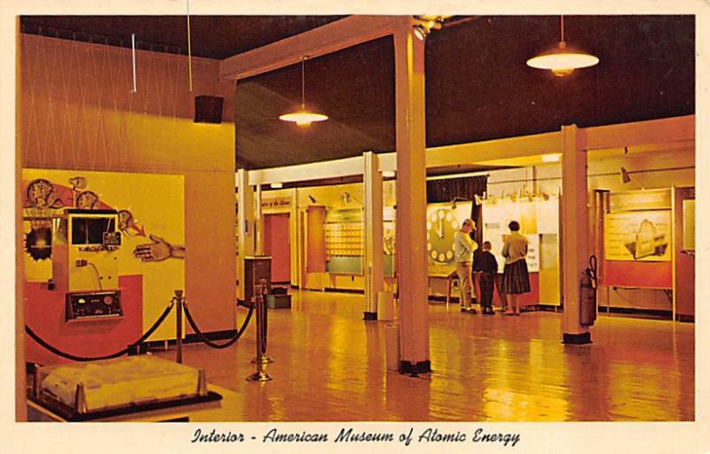 Interior American Museum of atomic energy Tennessee, USA Space Unused 