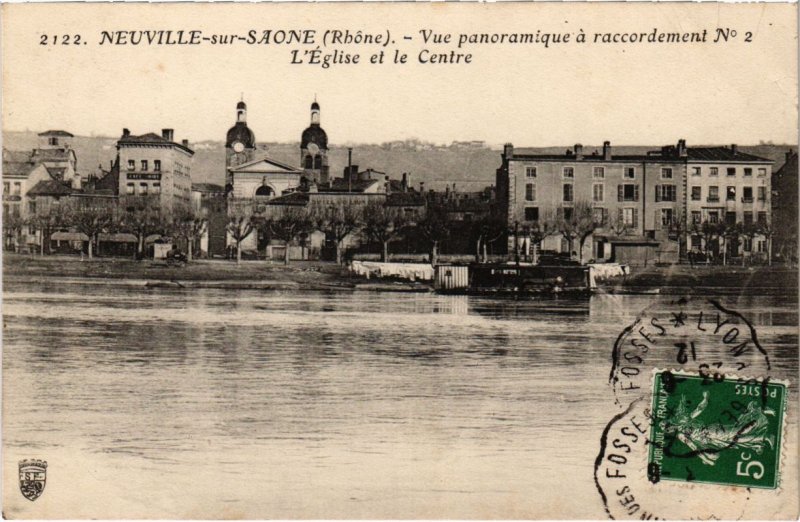 CPA Neuville-sur-Saone - Vue Panoramique a Raccordement No. 2 (1036353)