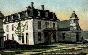 Masonic Hall & Chapel in Deer Isle, Maine