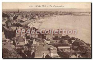 Old Postcard Le Havre panorama