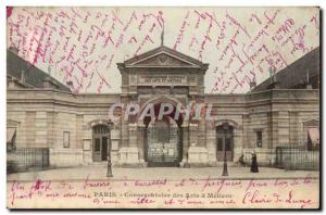 Paris - 3 - Conservatoire des Arts et Metiers - Old Postcard