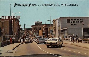 Greetings from Janesville, Wisconsin, USA Drug Store 1913 