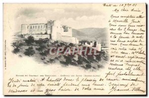 Postcard Ancient Ruins Greoux Les Bains Du Chateau