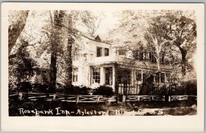 Rosebank Inn Aylesford Kings Co Nova Scotia RPPC Postcard H81