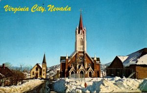 Nevada Virginia City St Mary's Church