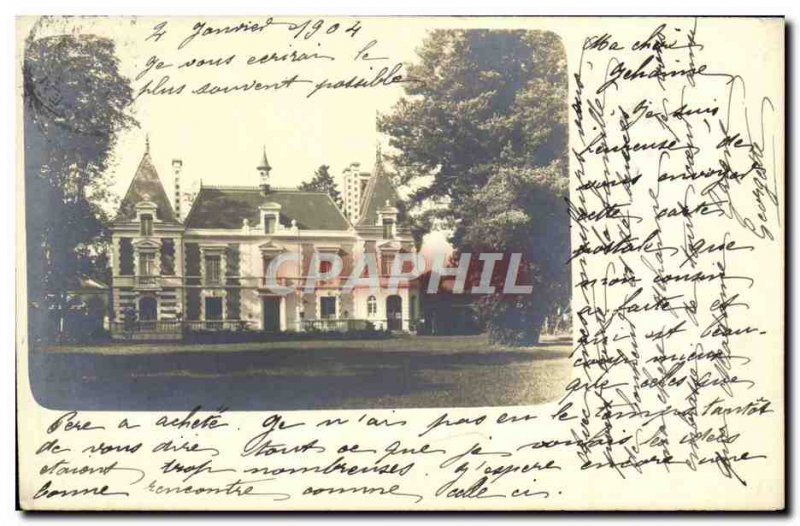 PHOTO CARD Chateau in Sarthe