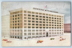 1914 Gordon & Ferguson Building Home Of Gordon Hats St. Paul Minnesota Postcard