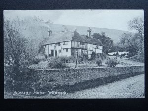 East Sussex WANNOCK Filching Manor c1908 Postcard by F.A. Bourne