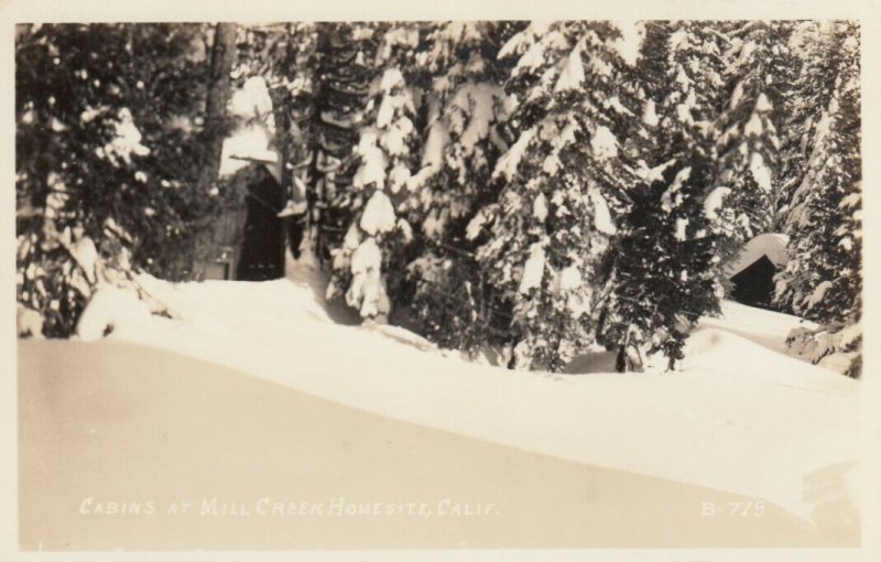 RP: Cabins at MILL CREEK Homesite , California , 30-40s