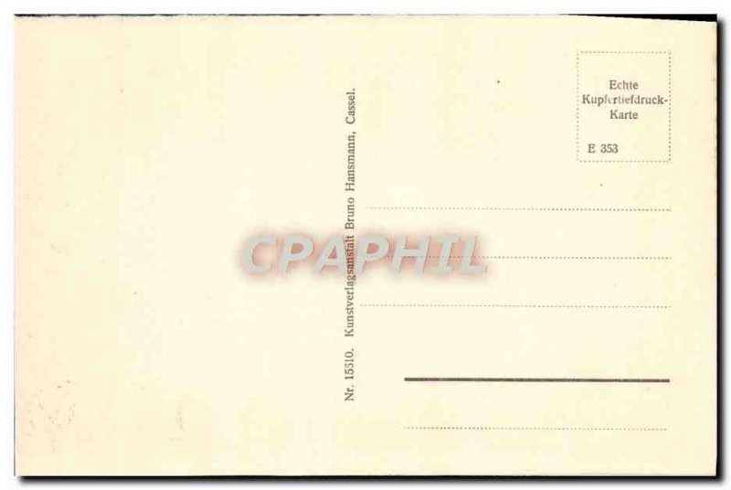 Old Postcard Eisenach Wartburg